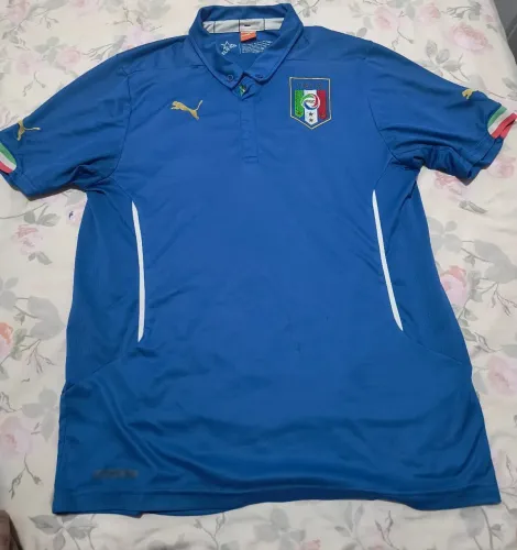 Camisa seleção Italia Azul 2014 GG