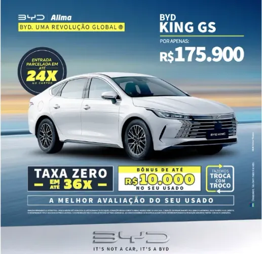 BYD King GS 1.5 16V Híbrido Aut. 2026