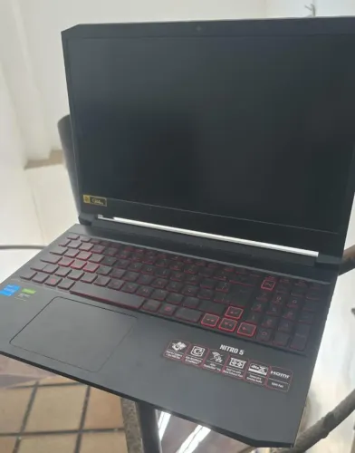 Acer Nitro 5 Gamer - i5 11ª Geração, GTX 1650, DEFEITO CURTO NA PLACA