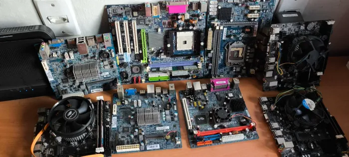 Lote de placa mãe para computador