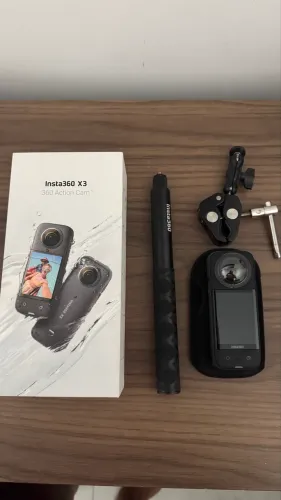 Insta360 x3 + acessórios 