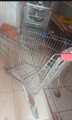 Vêndo carrinho de compras