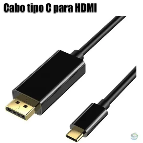 Cabo tipo C macho para Hdmi macho