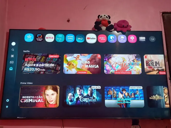 TV Samsung 65 polegadas ultrafina