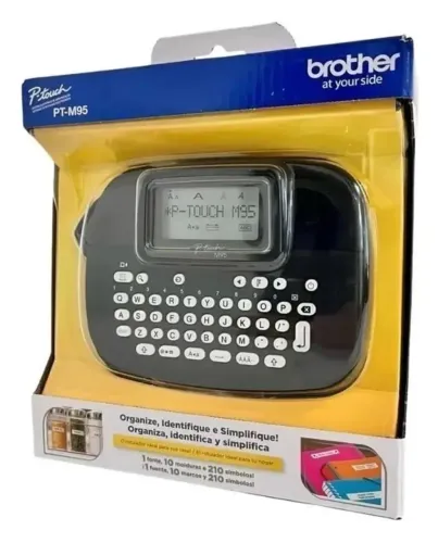 Etiquetadora Brother P-Touch preta (lacrada)