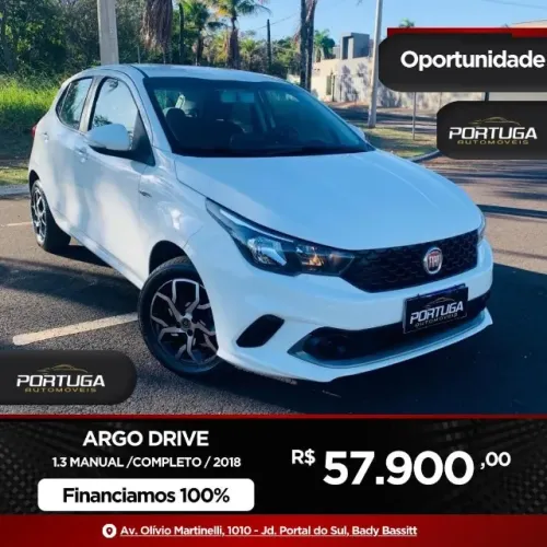 Fiat Argo Drive 1.3 8V Flex 2018