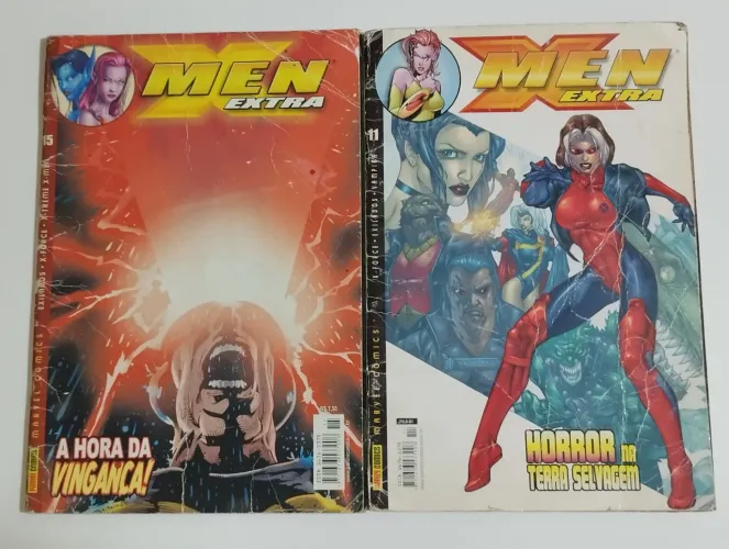 Edições raras/antigas gibis Marvel EX Man Extra