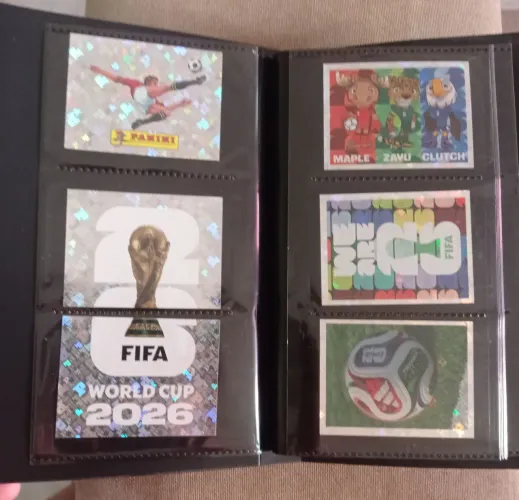 Figurinhas da COPA 2026 cromos especiais
