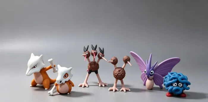 Mini pokemon figure de ate 3cm de altura