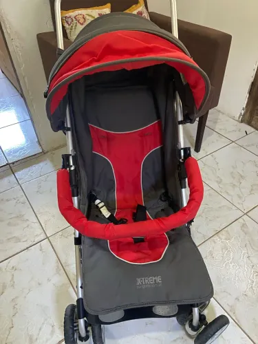 carrinho de bebê burigotto x-treme em ótimas condições!, 4 posições de reclínio,