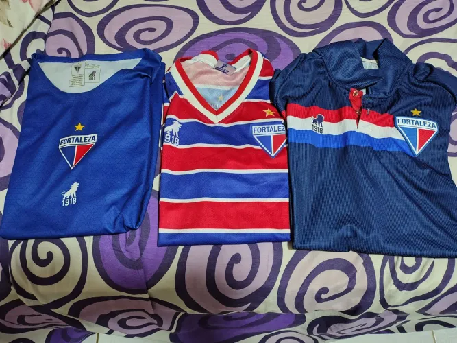 Três Camisas Oficial Volt Fortaleza. E.C.