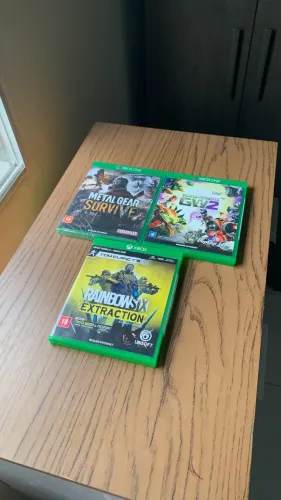 Jogos Xbox one mídia física (valores na descrição)