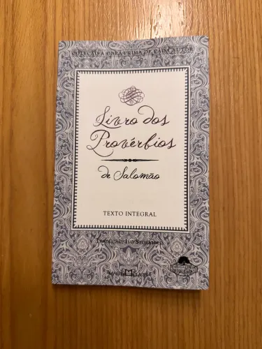 Livro dos provérbio de Salomão