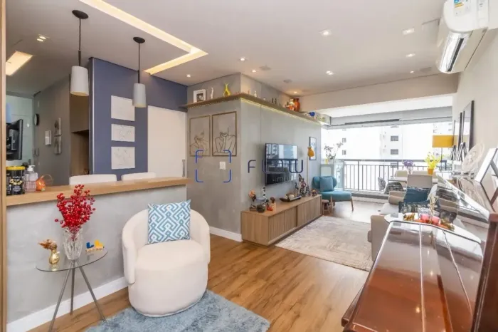 Apartamento Para Venda Saúde, 2 Quartos, 1 Suíte, 2 Vagas, 71m² - (condomínio Montpellier)