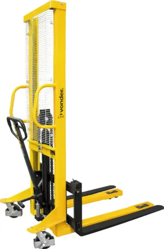Empilhadeira manual, garfo ajustável, 1,0 tonelada (1,0 tf), EMN 101, VONDER