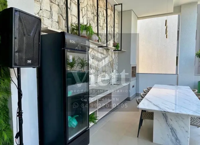 Aluguel de Apartamento de 2 quartos em Capim Macio, Natal-RN: 1 suite, 2 banheiros, 58m² d