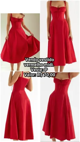 Vestido vermelho