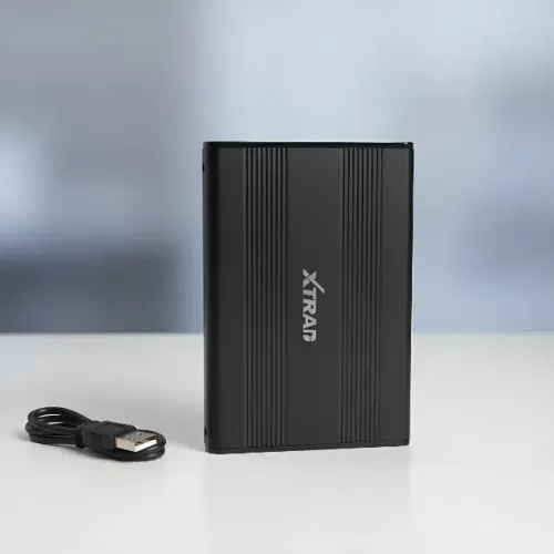 Case Externo Hd 2.5 Sata Usb 2.0 Gaveta Alumínio Xtrad