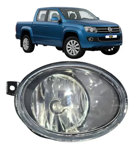 Farol Milha Direito Amarok 2010 2015 Tiguan 2008 2011 Cristal