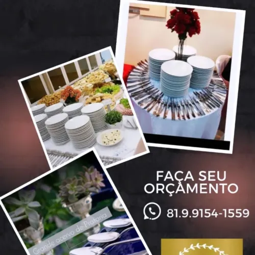 Aluguel de louças para eventos
