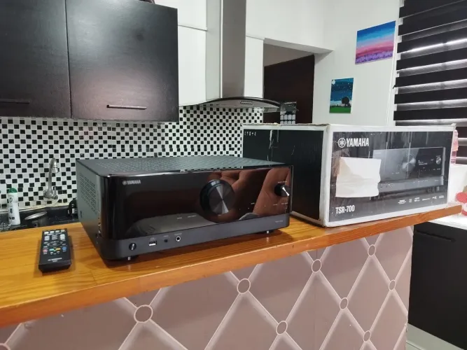 RECEIVER YAMAHA TSR 700 7.2 8k 4k 120 FPS HDMI 2.1 DOLBY ATMOS DTSX WI-FI BLUETOOTH 
