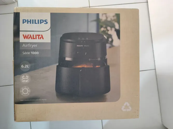 Airfryer Philips Walita 6.2 L nova na caixa