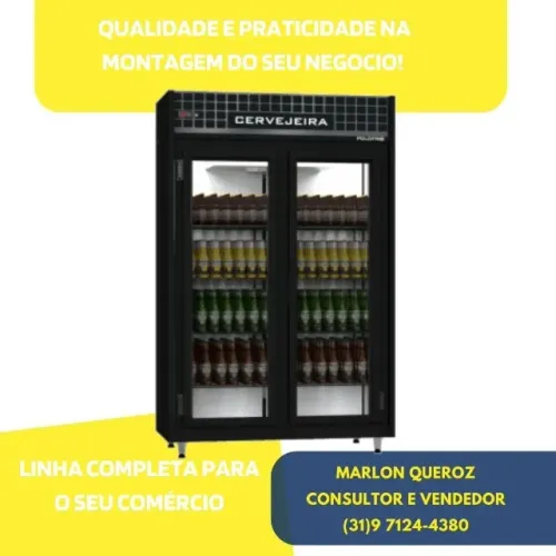 Cervejeira 2 Portas Polo Frio 220v Nova