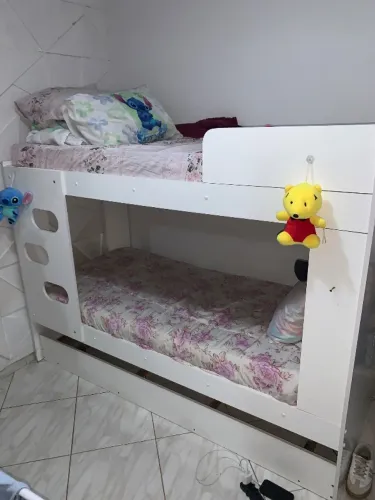 beliche com cama auxiliar