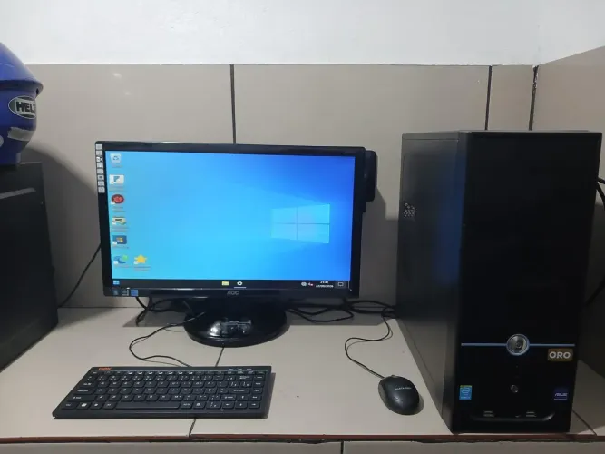 PC computador completo i3 4170 4th 8gb de memoria ssd 128gb entrega grátis