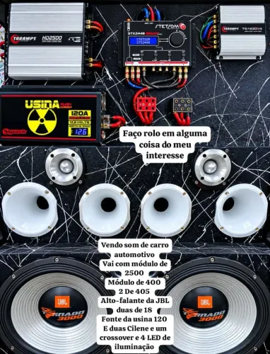 Vendo som automotivo