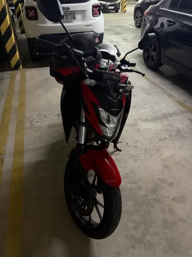 CB300f - pra vender hoje - capacete norisk de brinde 