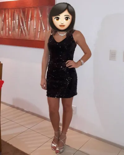 Vestido de festa em paêtes tam P