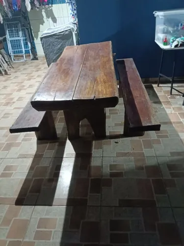 Mesa rústica