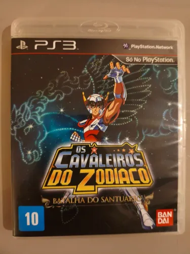 Kit Lote 5 Jogos PS3 Originais Completos Cavaleiros Do Zodiaco Batman Far Cry Lotr