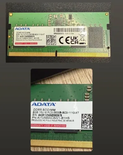 LOTE 700 Memoria RAM DDR5 - 8GB -5600 MhZ
