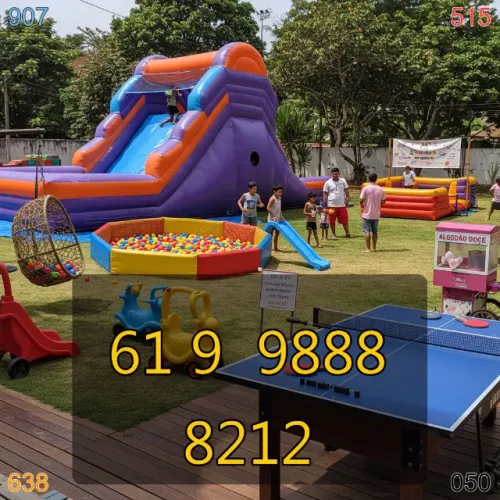 Locação de Brinquedos em Gama e Lago Norte para sua festa!