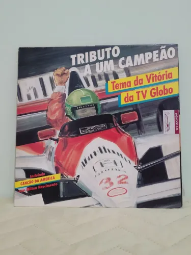Vinil tributo a um campeão disco Ayrton Senna<br>A UM ?