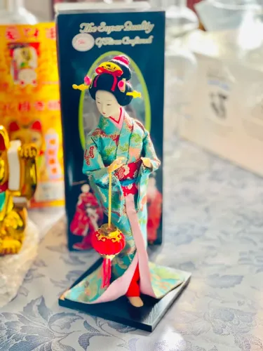 Boneca chinesa para decoração