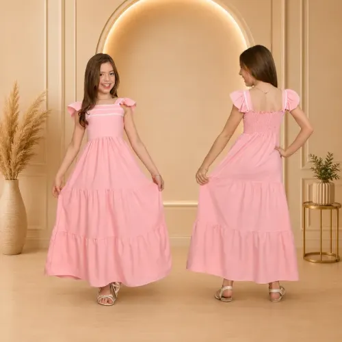 VESTIDO SIANINHA 10 A 16 ANOS. CORES DISPONIVEIS NO ANÚNCIO!