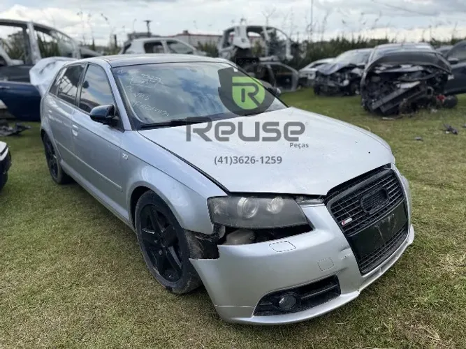 Sucata Audi A3 Sportback 2.0T FSI 2007 2008 Para Retirada Peça Motor Cambio