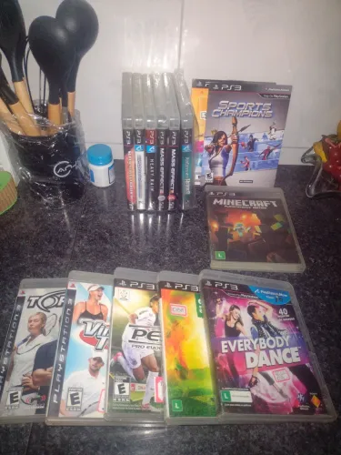 Vendo Jogos PS3 Move.