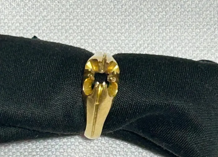 Anel de ouro 18k