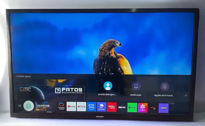 Smart TV 32" Samsung Tizen | Apps atualizados | Entrego 