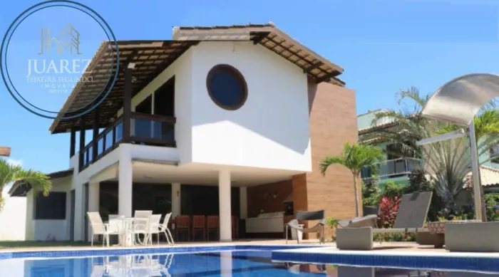CASA COM 5 SUÍTES EM GUARAJUBA NO CONDOMÍNIO PARAÍSO DO MAR, 644M2 DE ÁREA DO TERRENO, POR