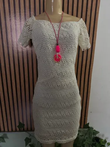 Vestido branco Dress tô