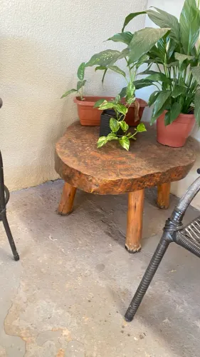Mesa rústica