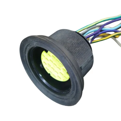Conector Coifa Passa Fio Chicote Porta Vw Parati Gol G2 G3