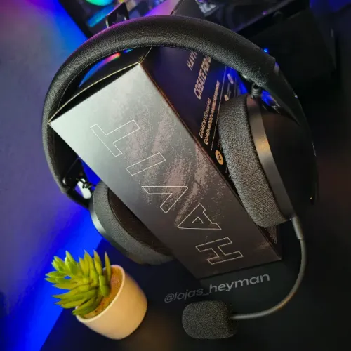 Headset Gamer Sem Fio HAVIT Fuxi H3 - Wireless 2.4G / Bluetooth / USB-C