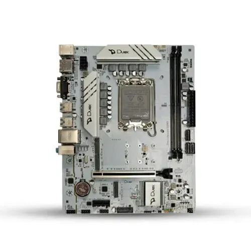 Kit placa mãe DDR5 + Placa de Video 8 GB brancas