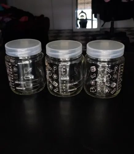 Potes para leite materno